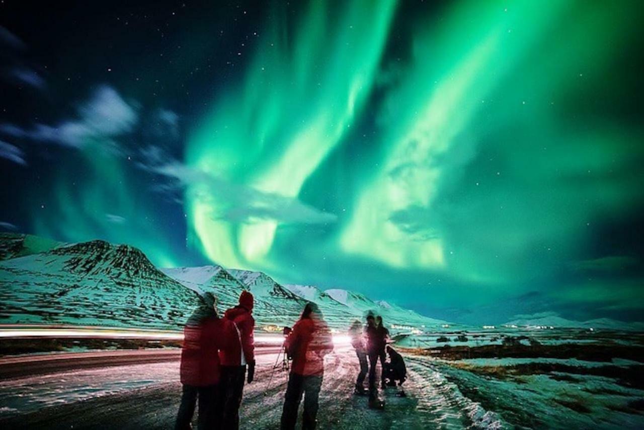 Lundur Villa Borgarnes Buitenkant foto